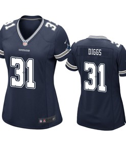 Dallas Cowboys Trevon Diggs Navy 2020 Nfl Draft Game Jersey - Robokeg