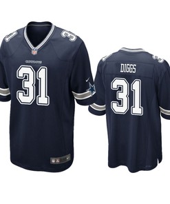 Dallas Cowboys Trevon Diggs Navy 2020 Nfl Draft Jersey - Robokeg