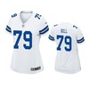 Dallas Cowboys Trysten Hill 2019 Nfl Draft White Game Womens Jersey - Robokeg