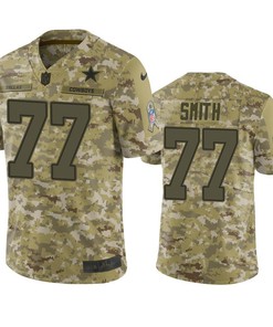 Dallas Cowboys Tyron Smith Jersey Nfl Camo Salute To Service - Robokeg