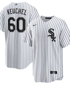 Dallas Keuchel Chicago White Sox Home Replica Player Jersey - White/black Mlb - Robokeg