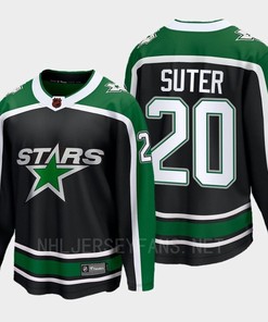 Dallas Stars 2022 Ryan Suter 20 Special Edition 2.0 Breakaway Player Black Jersey - Robokeg