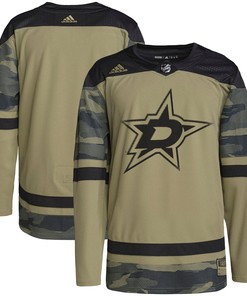 Dallas Stars Adidas Military Appreciation Team Authentic Practice Jersey - Camo Nhl - Robokeg