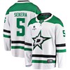 Dallas Stars Andrej Sekera 5 Away 2022 Stanley Cup Playoffs Breakaway Men Jersey - White - Robokeg