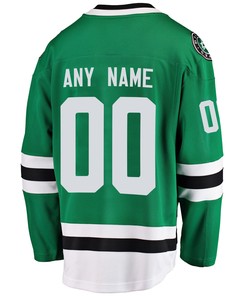 Dallas Stars Custom Home 2022 Stanley Cup Playoffs Breakaway Men Jersey - Green - Robokeg
