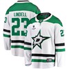 Dallas Stars Esa Lindell 23 Away 2022 Stanley Cup Playoffs Breakaway Men Jersey - White - Robokeg