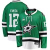 Dallas Stars Radek Faksa 12 Home 2022 Stanley Cup Playoffs Breakaway Men Jersey - Green - Robokeg