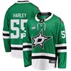 Dallas Stars Thomas Harley 55 Home 2022 Stanley Cup Playoffs Breakaway Men Jersey - Green - Robokeg