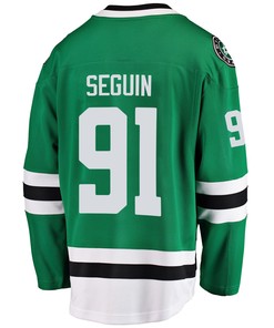 Dallas Stars Tyler Seguin 91 Home 2022 Stanley Cup Playoffs Breakaway Men Jersey - Green - Robokeg