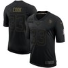 Dalvin Cook Minnesota Vikings 2020 Salute To Service Limited Jersey - Black - Robokeg