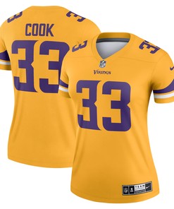 Dalvin Cook Minnesota Vikings Womens Inverted Legend Jersey - Gold Nfl - Robokeg
