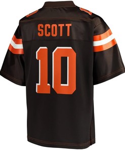 Damari Scott Cleveland Browns Nfl Pro Line Youth Player Jersey - Brown - Robokeg