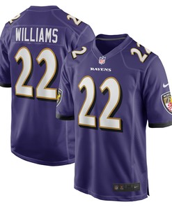 Damarion Williams Baltimore Ravens Player Game Jersey - Purple Nfl - Robokeg