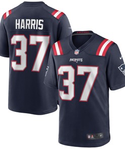 Damien Harris New England Patriots Game Jersey - Navy Nfl - Robokeg