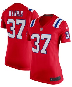 Damien Harris New England Patriots Womens Game Jersey - Red Nfl - Robokeg