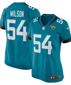 Damien Wilson Jacksonville Jaguars Womens Game Jersey - Teal Nfl - Robokeg
