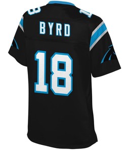 Damiere Byrd Carolina Panthers Nfl Pro Line Womens Player Jersey - Black - Robokeg