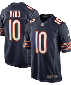 Damiere Byrd Chicago Bears Game Jersey - Navy Nfl - Robokeg