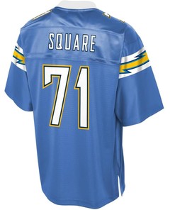 Damion Square Los Angeles Chargers Nfl Pro Line Alternate Player Jersey - Powder Blue - Robokeg