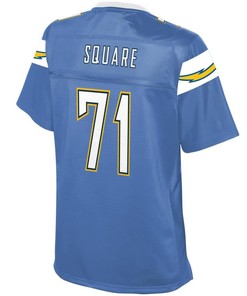 Damion Square Los Angeles Chargers Nfl Pro Line Womens Alternate Player Jersey - Powder Blue - Robokeg