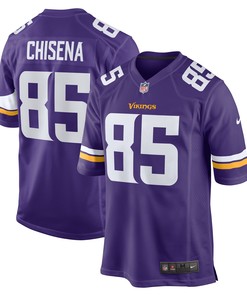Dan Chisena Minnesota Vikings Game Jersey - Purple Nfl - Robokeg
