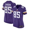 Dan Chisena Minnesota Vikings Womens Game Jersey - Purple Nfl - Robokeg
