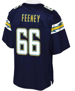 Dan Feeney Los Angeles Chargers Nfl Pro Line Team Color Player Jersey - Navy - Robokeg