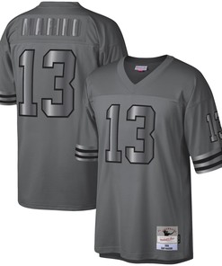 Dan Marino Miami Dolphins Mitchell & Ness 1984 Retired Player Metal Legacy Jersey - Charcoal Nfl - Robokeg