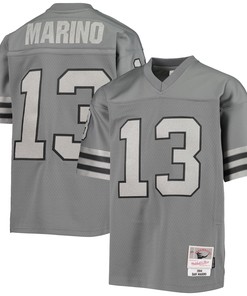 Dan Marino Miami Dolphins Mitchell & Ness 1984 Retired Player Metal Replica Jersey - Charcoal Nfl - Robokeg