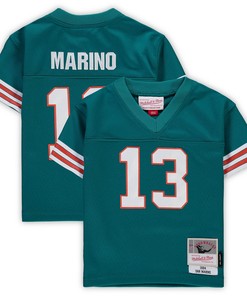 Dan Marino Miami Dolphins Mitchell & Ness Infant 1984 Retired Legacy Jersey - Aqua Nfl - Robokeg