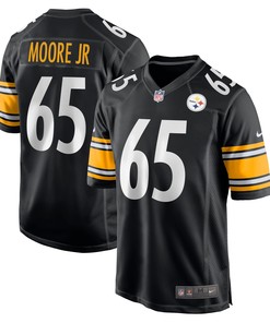 Dan Moore Jr. Pittsburgh Steelers Game Jersey - Black Nfl - Robokeg