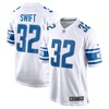 Dandre Swift Detroit Lions Game Jersey - White Nfl - Robokeg