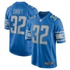 Dandre Swift Detroit Lions Team Game Jersey - Blue Nfl - Robokeg