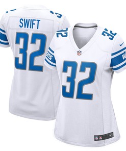 Dandre Swift Detroit Lions Womens Game Jersey White Nfl - Robokeg