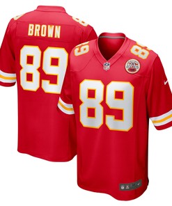 Daniel Brown Kansas City Chiefs Game Jersey - Red Nfl - Robokeg
