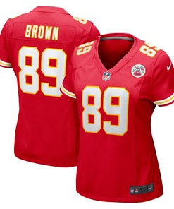 Daniel Brown Kansas City Chiefs Womens Game Jersey - Red Nfl - Robokeg