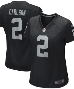 Daniel Carlson Las Vegas Raiders Womens Player Game Jersey - Black Nfl - Robokeg
