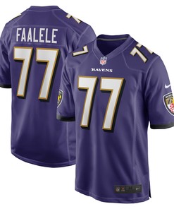 Daniel Faalele Baltimore Ravens Player Game Jersey - Purple Nfl - Robokeg