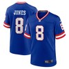 Daniel Jones New York Giants Classic Player Game Jersey - Royal Nfl - Robokeg