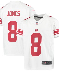 Daniel Jones New York Giants Game Jersey - White Nfl - Robokeg