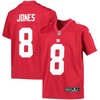 Daniel Jones New York Giants Inverted Team Game Jersey - Red Nfl - Robokeg