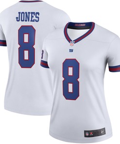 Daniel Jones New York Giants Womens Color Rush Legend Player Jersey - White Nfl - Robokeg