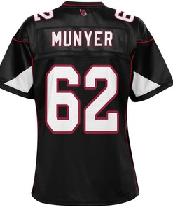 Daniel Munyer Arizona Cardinals Nfl Pro Line Womens Alternate Player Jersey - Black - Robokeg