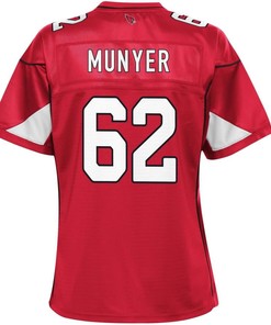 Daniel Munyer Arizona Cardinals Nfl Pro Line Womens Team Color Player Jersey - Cardinal - Robokeg