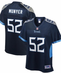 Daniel Munyer Tennessee Titans Nfl Pro Line Womens Team Player Jersey - Navy - Robokeg
