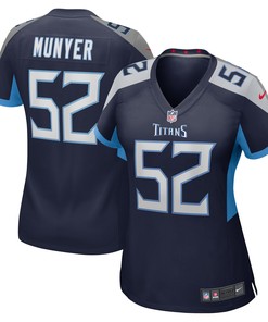 Daniel Munyer Tennessee Titans Womens Game Jersey - Navy Nfl - Robokeg