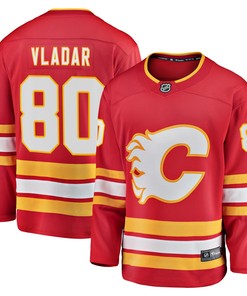 Daniel Vladar Calgary Flames Fanatics Branded Home Breakaway Player Jersey - Red Nhl - Robokeg