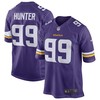Danielle Hunter Minnesota Vikings Nfl Draft Game Jersey Purple 2019 - Robokeg