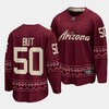 Daniil But #50 Arizona Coyotes 2023 NHL Draft Alternate Men Jersey - Robokeg