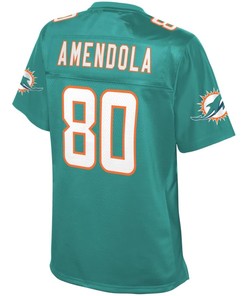Danny Amendola Miami Dolphins Nfl Pro Line Womens Team Player Jersey - Aqua - Robokeg
